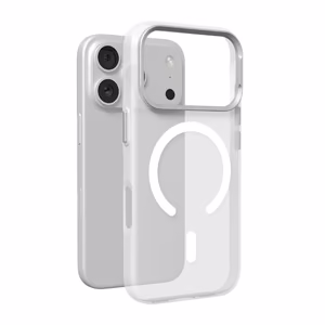 Puro Lightfeel iPhone 17 Pro Suojakuori yhteensopiva MagSafe-n kanssa - läpinäkyvä ja valkoinen