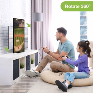 Techly 23-55 yleiskäyttöinen LCD TV -seinäkiinnike musta ICA-PLB 136M
