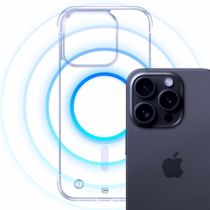 3mk Just20g MagCase Suojakuori iPhone 14 Pro:lle - läpinäkyvä