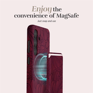 MIO Berry Blooms Magsafe suojakuori korttipidikkeellä