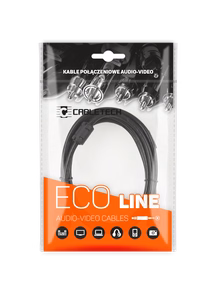 Cabletech Eco-Line 3,5 mm uros–naaras-kaapeli, 1,8 m