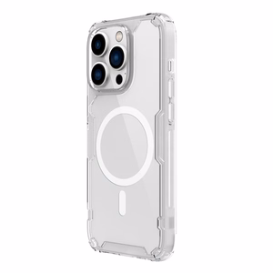 Nillkin Nature Pro -magneettinen panssarikotelo MagSafe iPhone 15 Pro - valkoinen