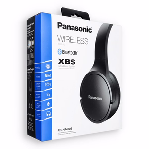 Langattomat kuulokkeet PANASONIC RB-HF420BE XBS (Extra Bass System) musta