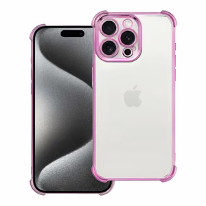 Suojakuori iPhone 15 PRO MAX:lle Antishock Electro violetti