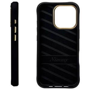 Nimmy Cool&Cute 2.0 Apina Suojakuori iPhone 16 Pro:lle - musta