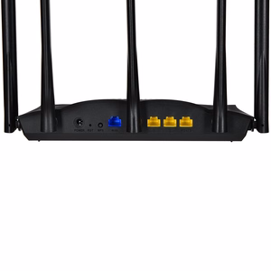 Tenda TX12 PRO langaton reititin Fast Ethernet kaksikaistainen (2.4 GHz / 5 GHz) musta