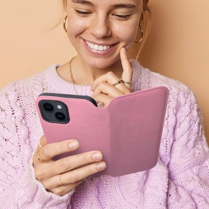 Puhelimen suojakuori Dual Pocket Samsung S931 S25 vaaleanpunainen