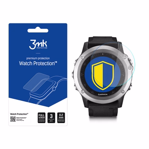 Garmin Fenix 3 – 3mk Watch Protection FlexibleGlass älykellon näytönsuoja