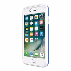 Incipio Performance Series Max -suojakuori iPhone 7:lle, valkoinen / sininen