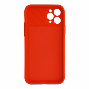 Camshield Soft Suojakuori iPhone 11 Pro:lle punainen