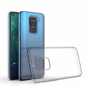 Ultraohut 0,5 mm suojakuori Xiaomi Redmi Note 9 Pro Max, läpinäkyvä