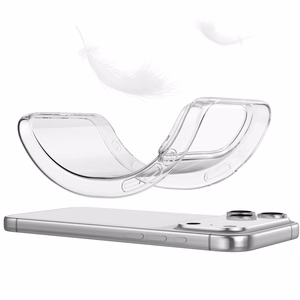 Läpinäkyvä sormenjälkiä hylkivä TPU-suojakuori puhelimelle iPhone 18 Pro Max / 17 Pro Max