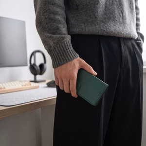 Tech-Protect Wallet -lompakkokotelo laitteelle Xiaomi Redmi Note 17 Pro 5G – vihreä