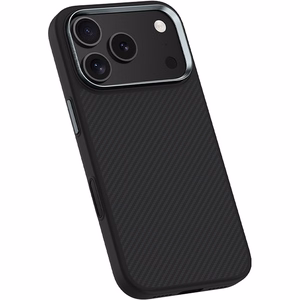Benks Magnetic Armor Pro 600D -kevlar-kuori metallikehyksellä (C.K.FL.AP.BK.BA72) iPhone 18 Pro / 17 Pro -puhelimiin, musta