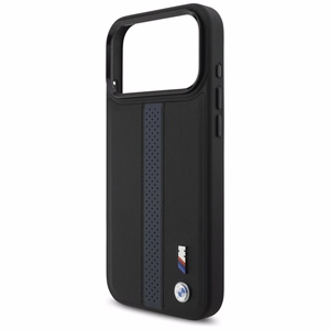 BMW M Perforated Stripe Logo MagSafe Suojakuori iPhone 17 Pro Max:lle - Sininen