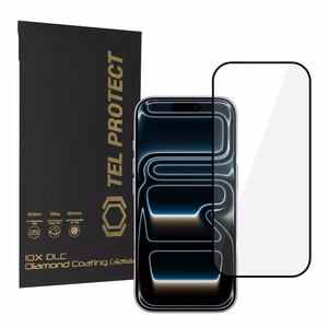 Tel Protect 10X HD DLC Diamond Coating karkaistu lasi iPhone 17 Pro Max:lle