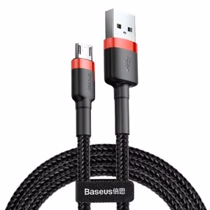 Baseus Cafule Micro USB -kaapeli 1,5A 2 m (punainen ja musta)