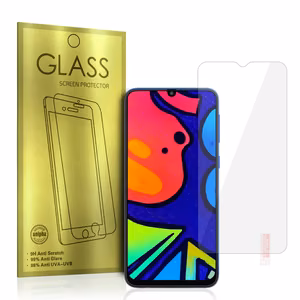 Karkaistu lasi Gold Samsung Galaxy F41 / A20 / M30 / M30S / Huawei Y7 2019 / Xiaomi Mi 9 / VIVO Y9S:lle