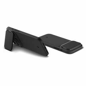 Spigen Optik Armor MagSafe Suojakuori iPhone 17 Pro:lle - musta
