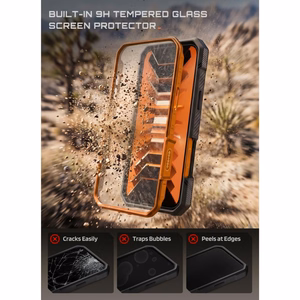 Supcase Grip Pro Mag MagSafe -suojakuori iPhone 18 Pro Max / 17 Pro Max – oranssi