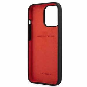 Ferrari FESSIHCP13XBK iPhone 13 Pro Max 6.7" musta/musta kovakotelo Silikoni