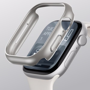 AmazingThing Minimal Protective Case for Apple Watch Series 11 46mm - Silver