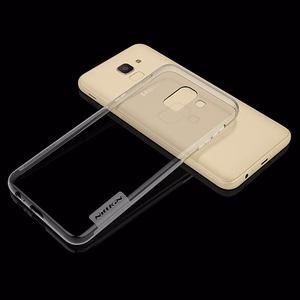 Nillkin Nature TPU Suojakuori Samsung Galaxy J6:lle - läpinäkyvä