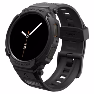 Spigen Rugged Armor Pro -ranneke mallille Samsung Galaxy Watch 8 44 mm – mattamusta
