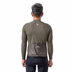 Rockbros 15220003004 ROAD TO SKY men's cycling jersey long sleeve L - green
