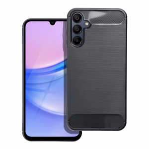 Hiilikuitukuori puhelimelle SAMSUNG A15 5G / A15 4G - musta