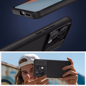 Tech-Protect Velar Cam+ Case for Xiaomi Redmi Note 13 Pro 5G / Poco X6 5G - Black