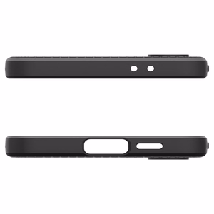 Spigen Liquid Air suojakuori laitteelle Samsung Galaxy S24 FE, musta