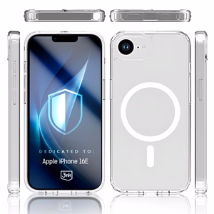 3mk Armor MagCase Suojakuori iPhone 16E:lle - läpinäkyvä