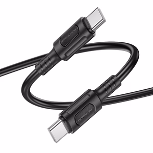 Borofone Kaapeli BX111 Feliz - Type C - Type C - 60W 3A 1 metri musta