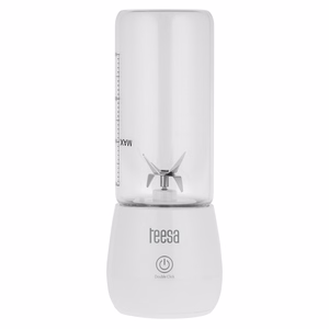 Johdoton tehosekoitin 450 ml:n lasikannulla, 100 W, 6 terää