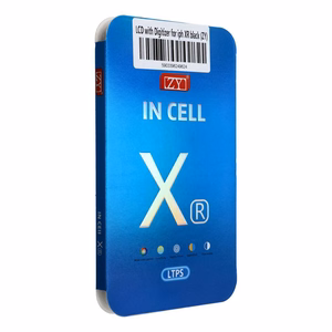 LCD-näyttö iPhone Xr digitoijalla musta (ZY-LTPS)