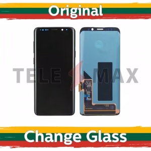 LCD-näyttö yhteensopiva Samsung G960 S9 musta (uudistettu: Telemax) (versio ilman kehystä)