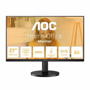 AOC U27B3AF tietokonenäyttö 68.6 cm (27") 3840 x 2160 pikseliä 4K Ultra HD LED musta
