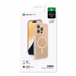 AmazingThing Omni Mag Suojakuori iPhone 16 Pro:lle - Rose Gold