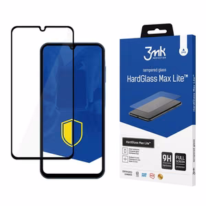 3mk HardGlass Max Lite karkaistu näytönsuojalasi Samsung Galaxy A15 5G -laitteelle, musta