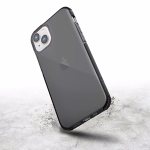 Raptic X-Doria Clear Case iPhone 14 Plus panssaroitu suojus harmaa
