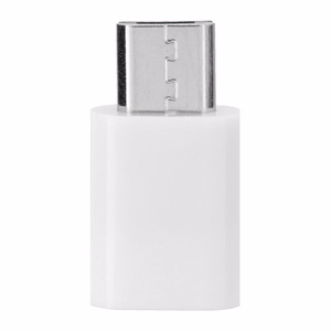 Adapteri Type C - Micro USB Blue Star - valkoinen
