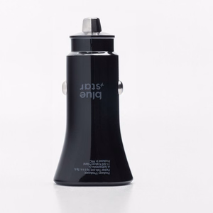 Car charger  Blue Star (1xUSB-C; QC 3.0; 20W) black