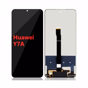 LCD-näyttö Huawei P Smart 2021:lle / Honor Y7a / Honor 10X Lite musta HQ