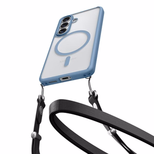 Spigen Ultra Hybrid Mag MagSafe Case for Samsung Galaxy S26+ - Clear Blue