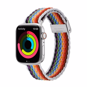 Hihna Dux Ducis Mixture II Series Apple Watch 38/40/41mm vaaleat raidat