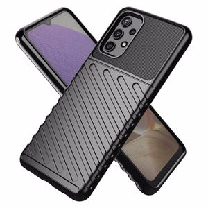 Thunder Case Joustava Kova Rugged Cover TPU Case Samsung Galaxy A72 4G sininen