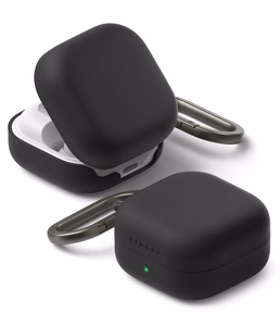 Ringke Silicone Case for Samsung Galaxy Buds 4 / 4 Pro - Black