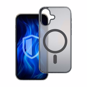 3mk Frosty MagCase Suojakuori Apple iPhone 16:lle - musta