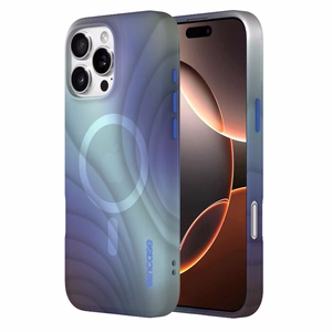 Incase Halo Case -suojakuori MagSafe-tuella iPhone 16 Pro Max -puhelimelle, Tidal Ocean